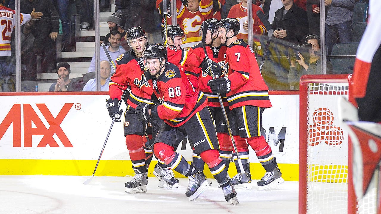 Jooris records goal, assist in Flames' win over Senators